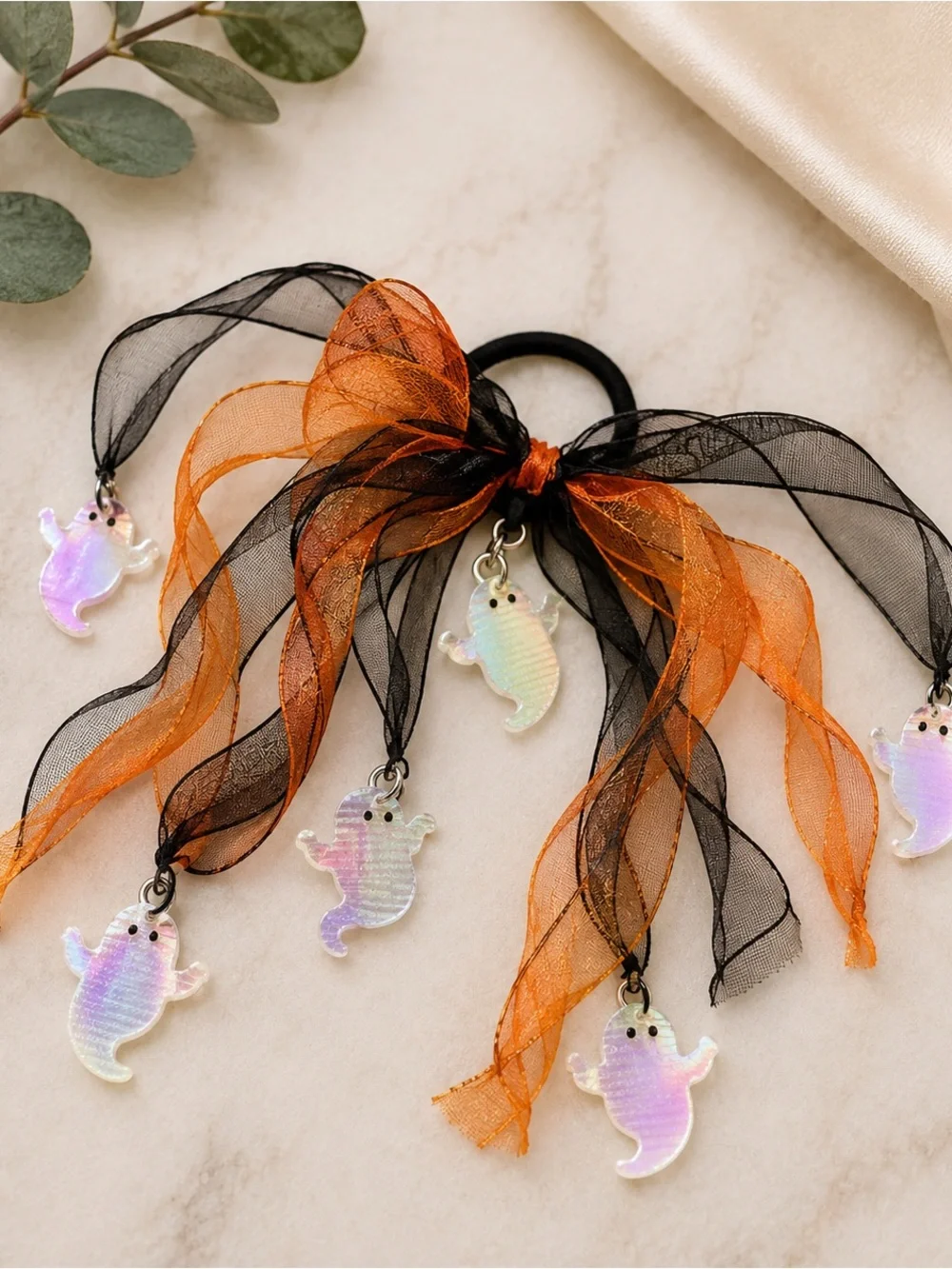 NEW Halloween Ghost Hair Accessory